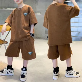 2 Pcs Boys Pants Suit 8-9Y 531678