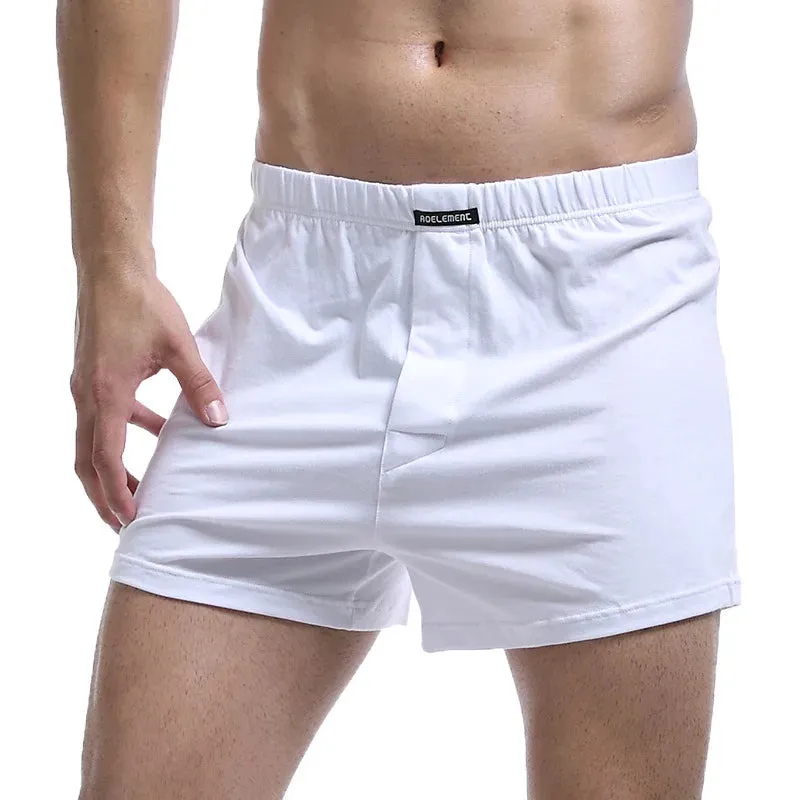 2 PCS BREATHABLE COTTON BOXERS