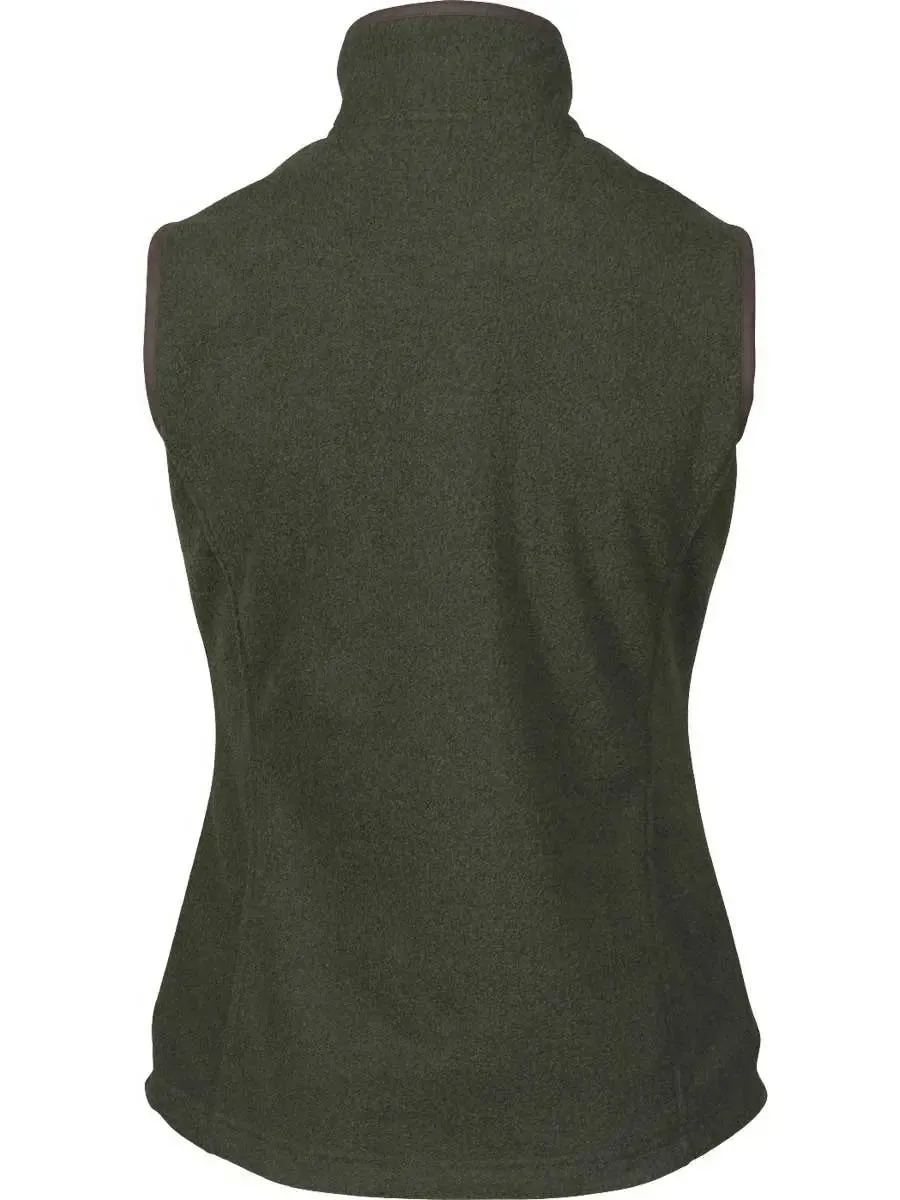 20% OFF - SEELAND Woodcock Fleece Waistcoat - Ladies - Classic Green