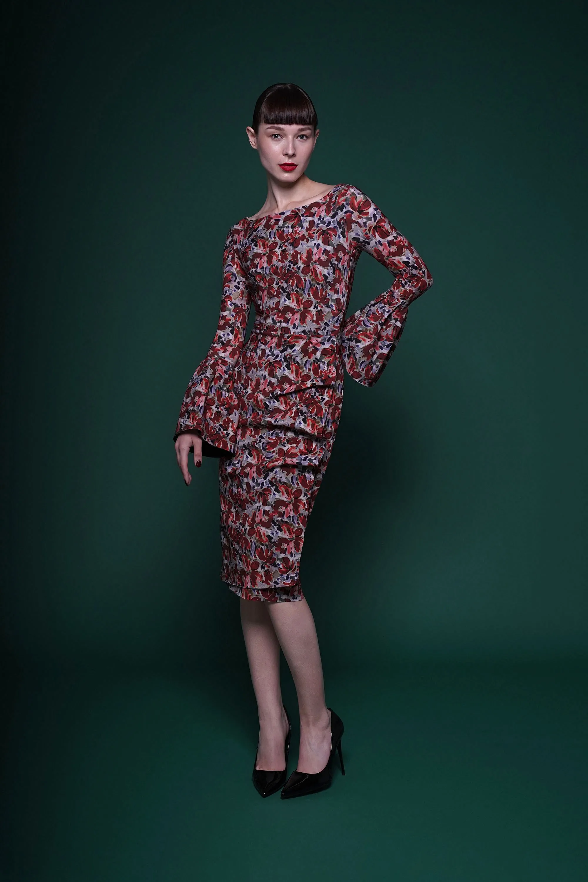 ADDAX PRINTED DRESS