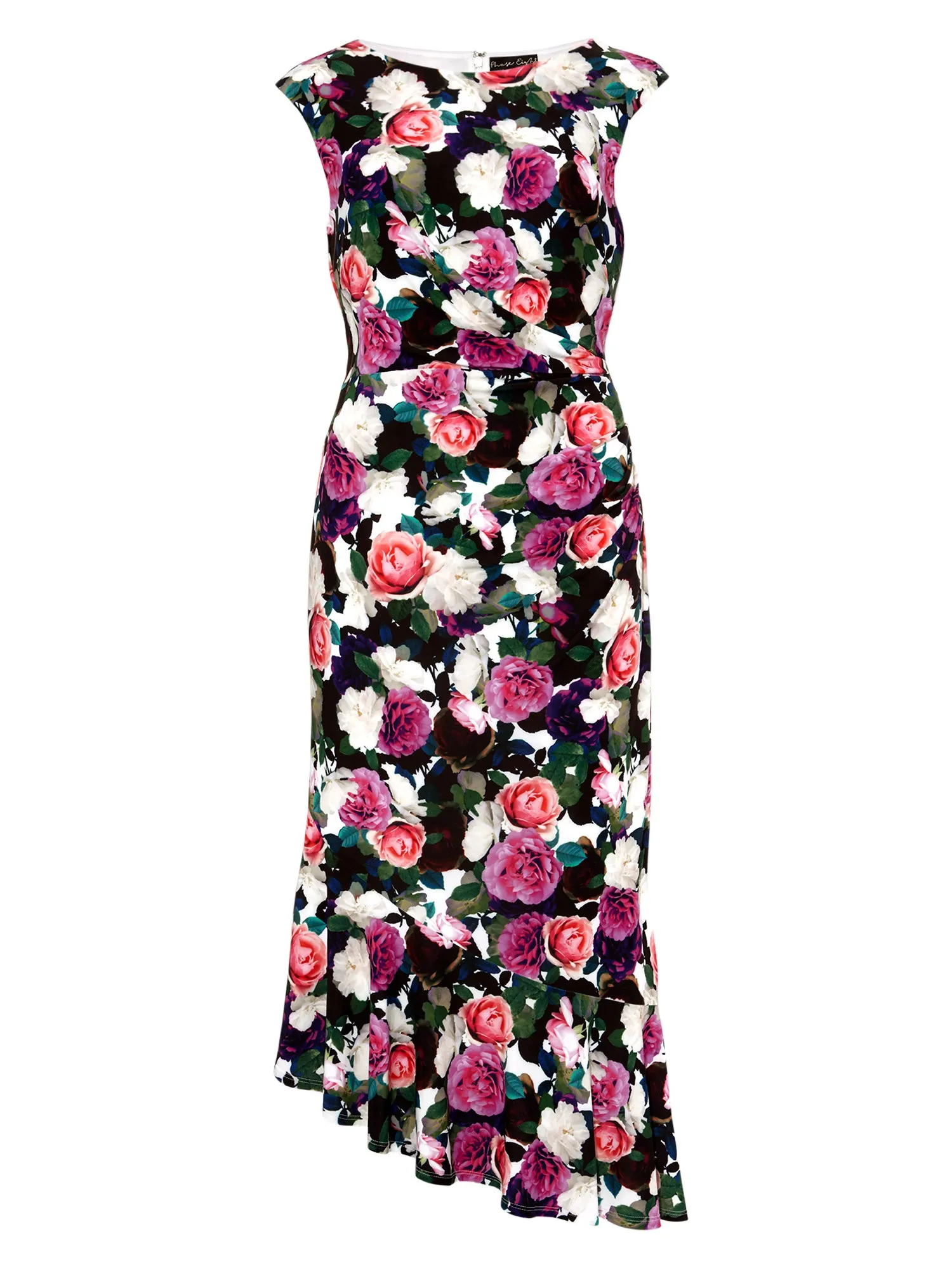 Adriana Floral Jersey Dress