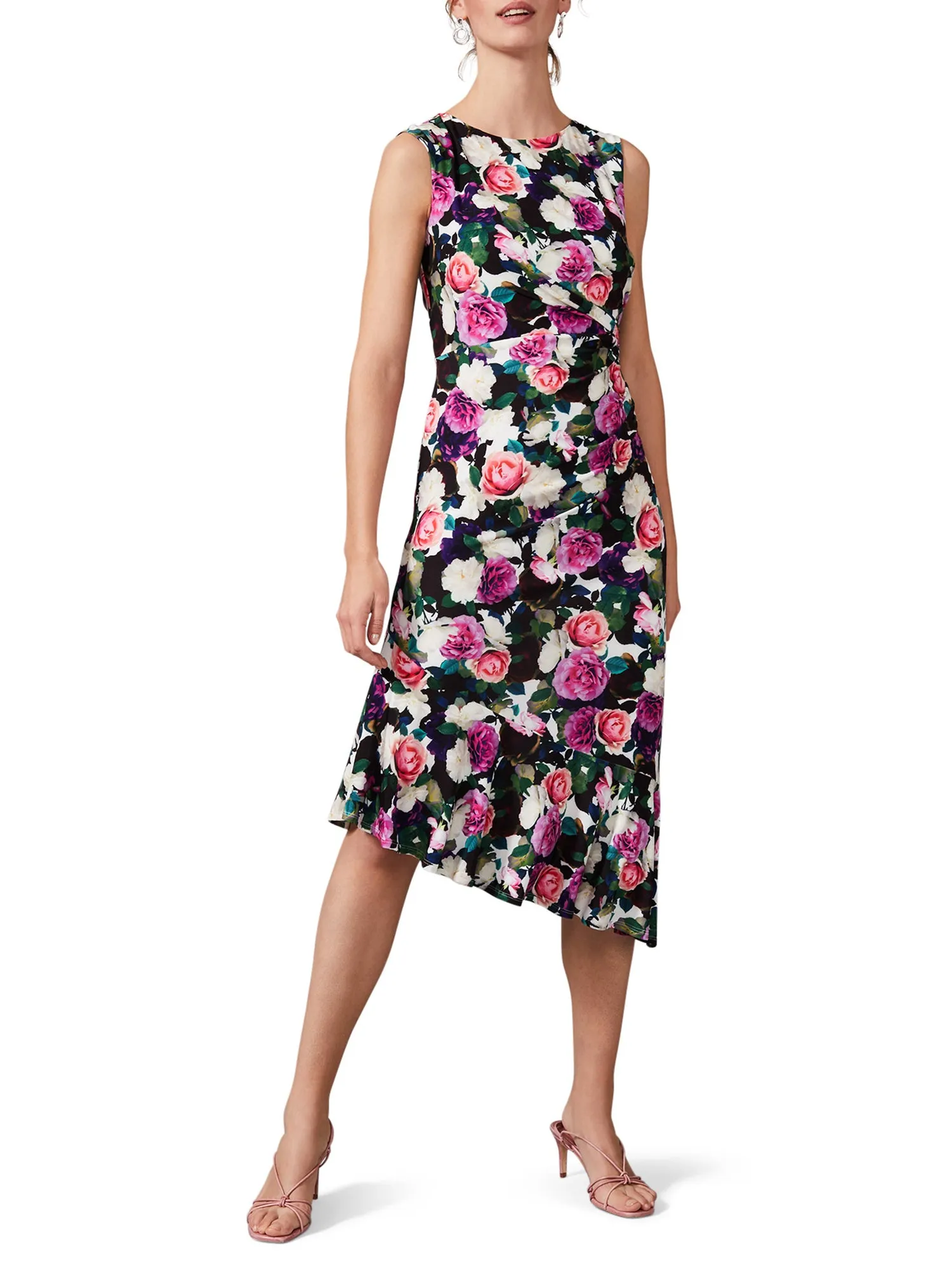 Adriana Floral Jersey Dress