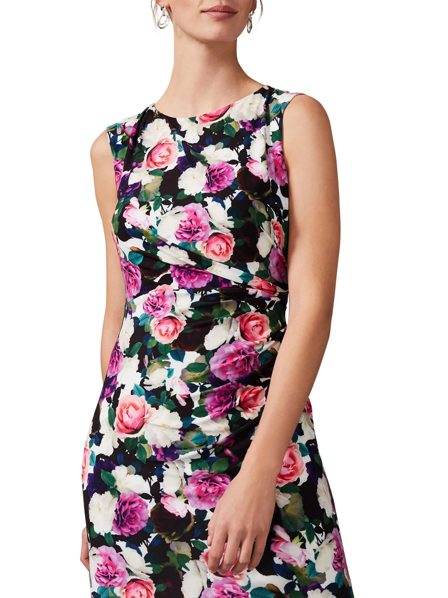 Adriana Floral Jersey Dress