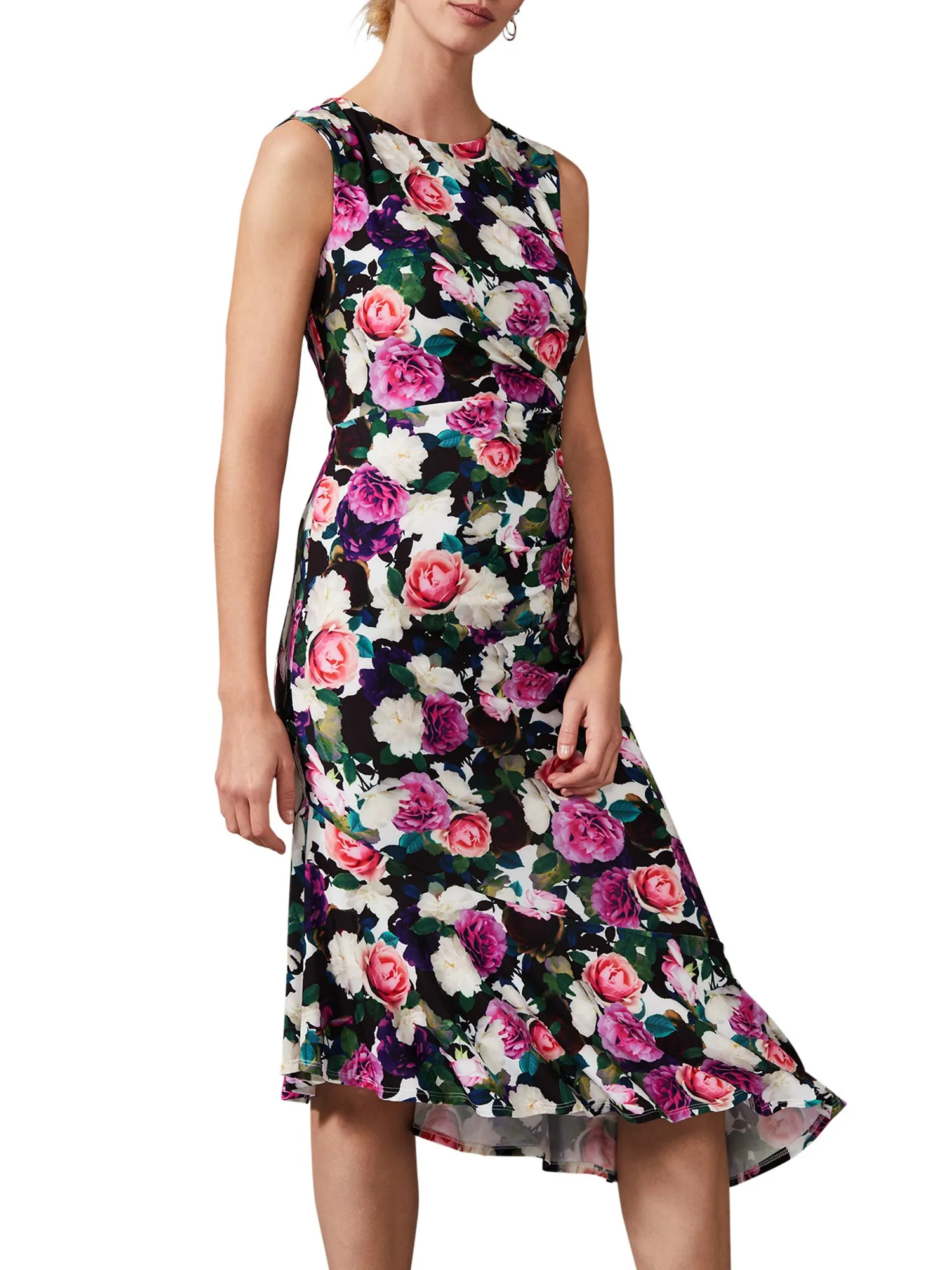 Adriana Floral Jersey Dress