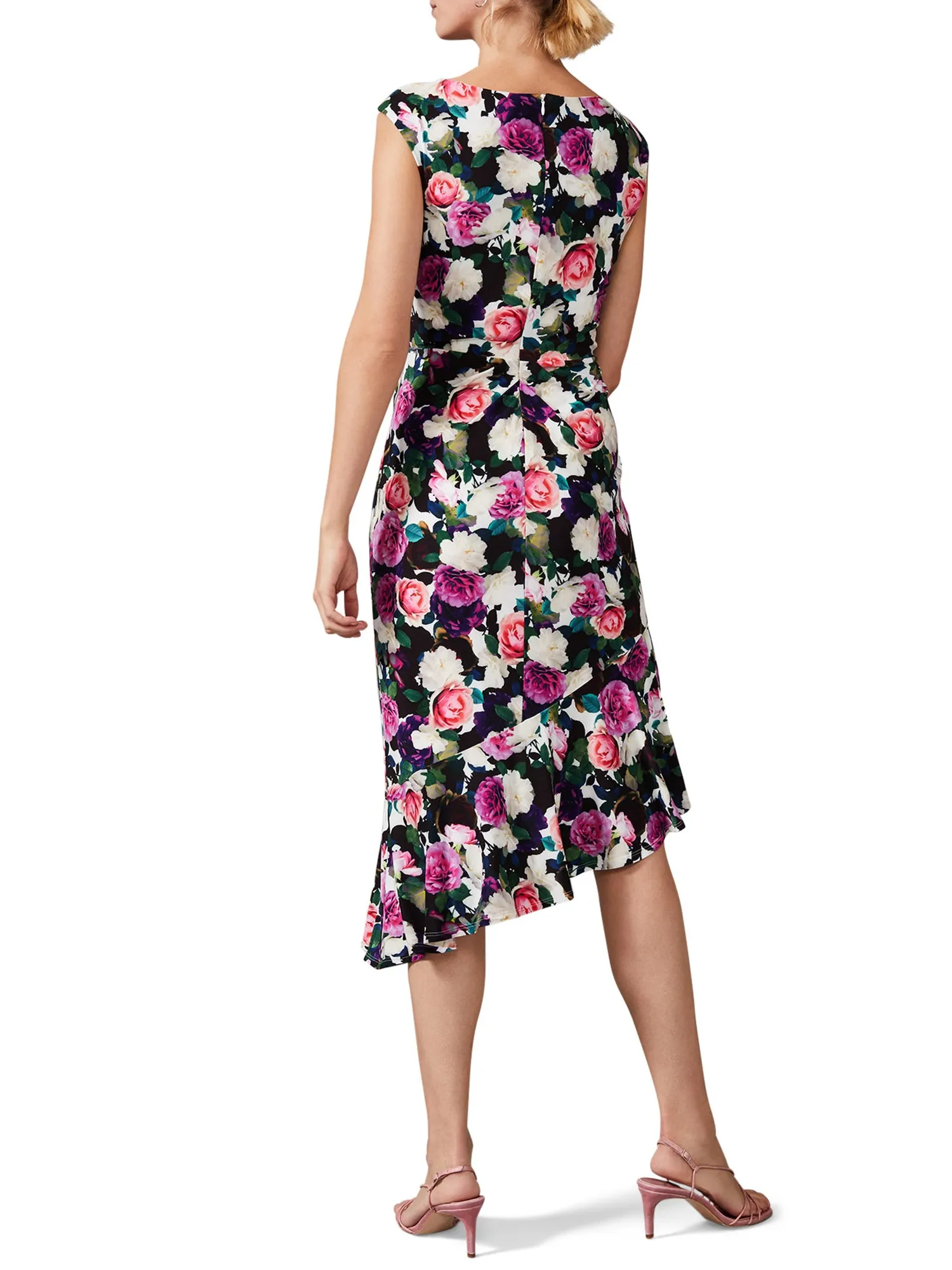 Adriana Floral Jersey Dress