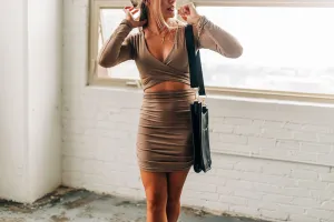 Already Mine Cutout Mini Dress