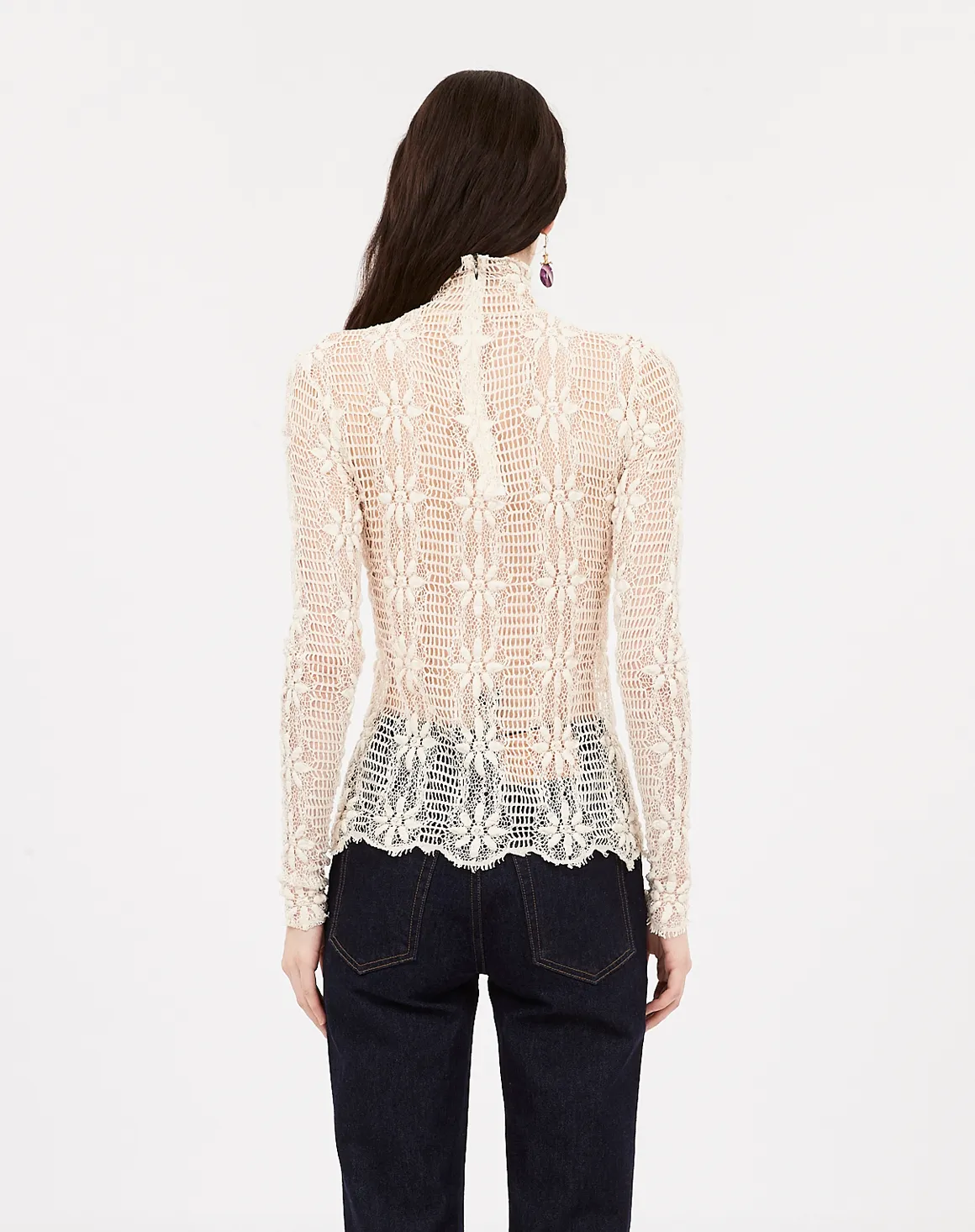 Amal Lace Top - Pristine