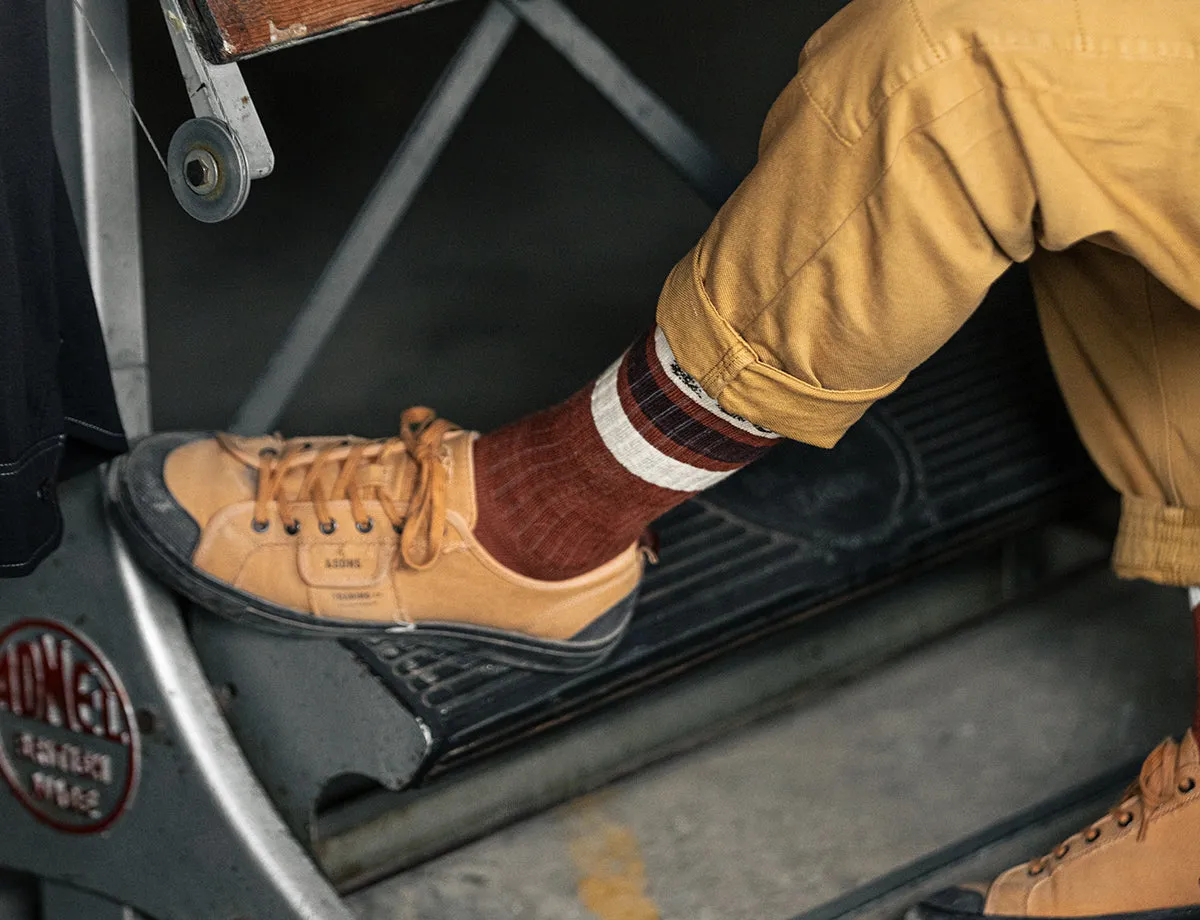 &SONS Baseline Socks Rust