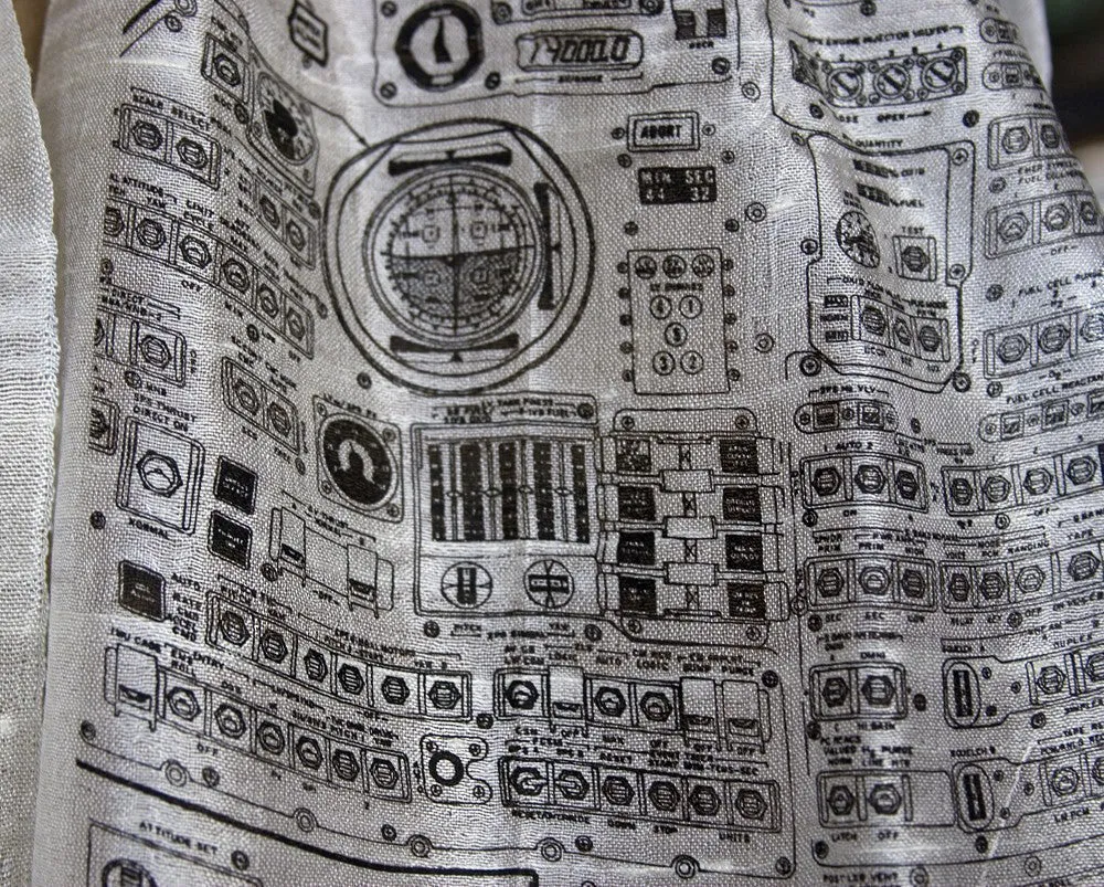 Apollo Cockpit Silk Scarf