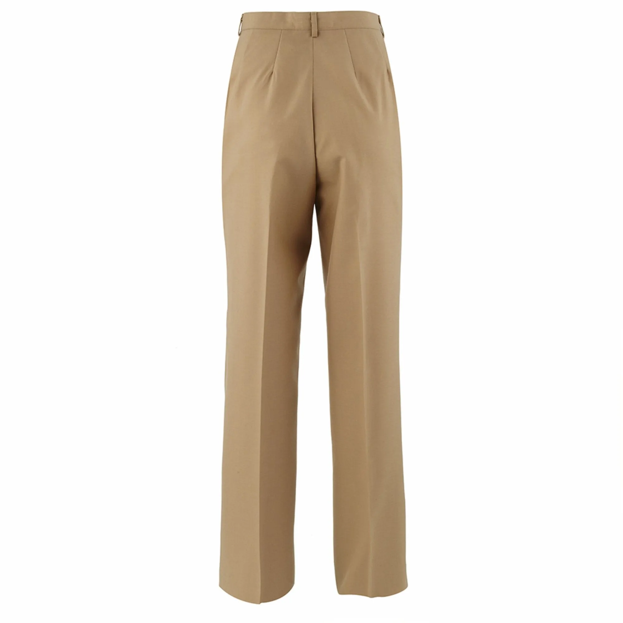 AS-IS NAVY Women's Slacks - Khaki Poly Wool