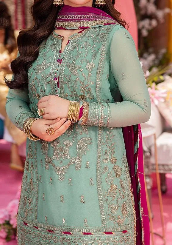 Asim Jofa Jag Mag Pakistani Chiffon Dress