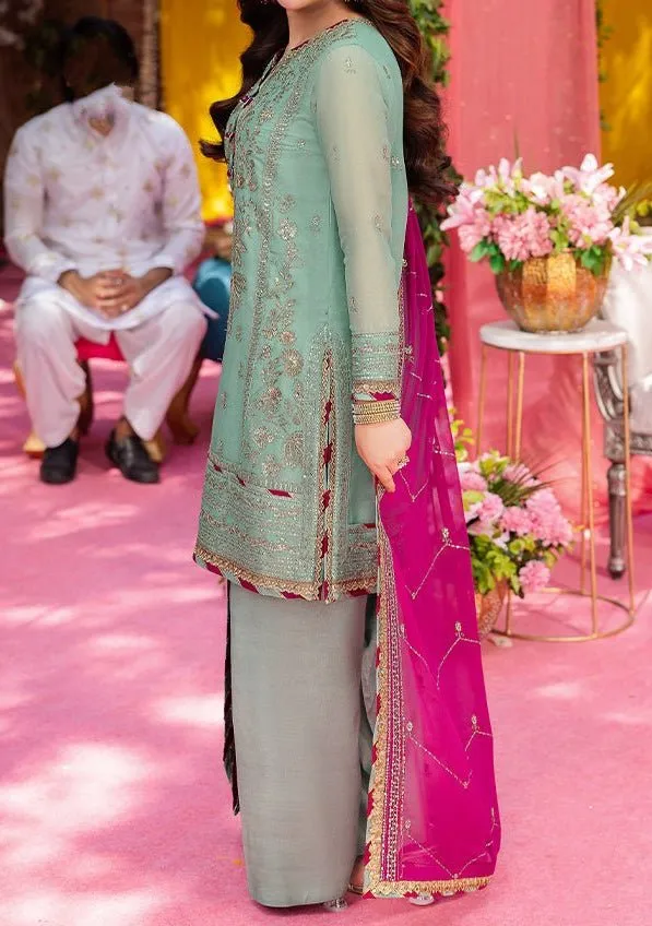 Asim Jofa Jag Mag Pakistani Chiffon Dress