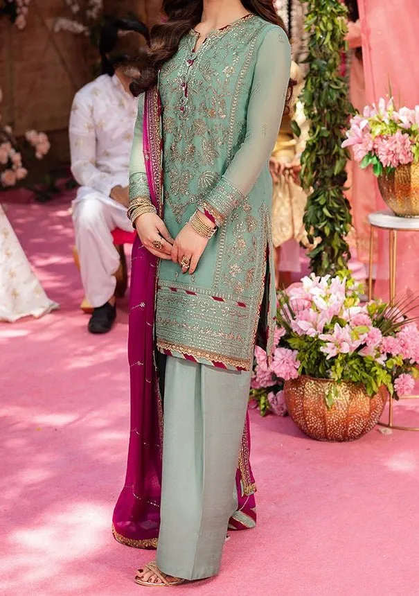 Asim Jofa Jag Mag Pakistani Chiffon Dress