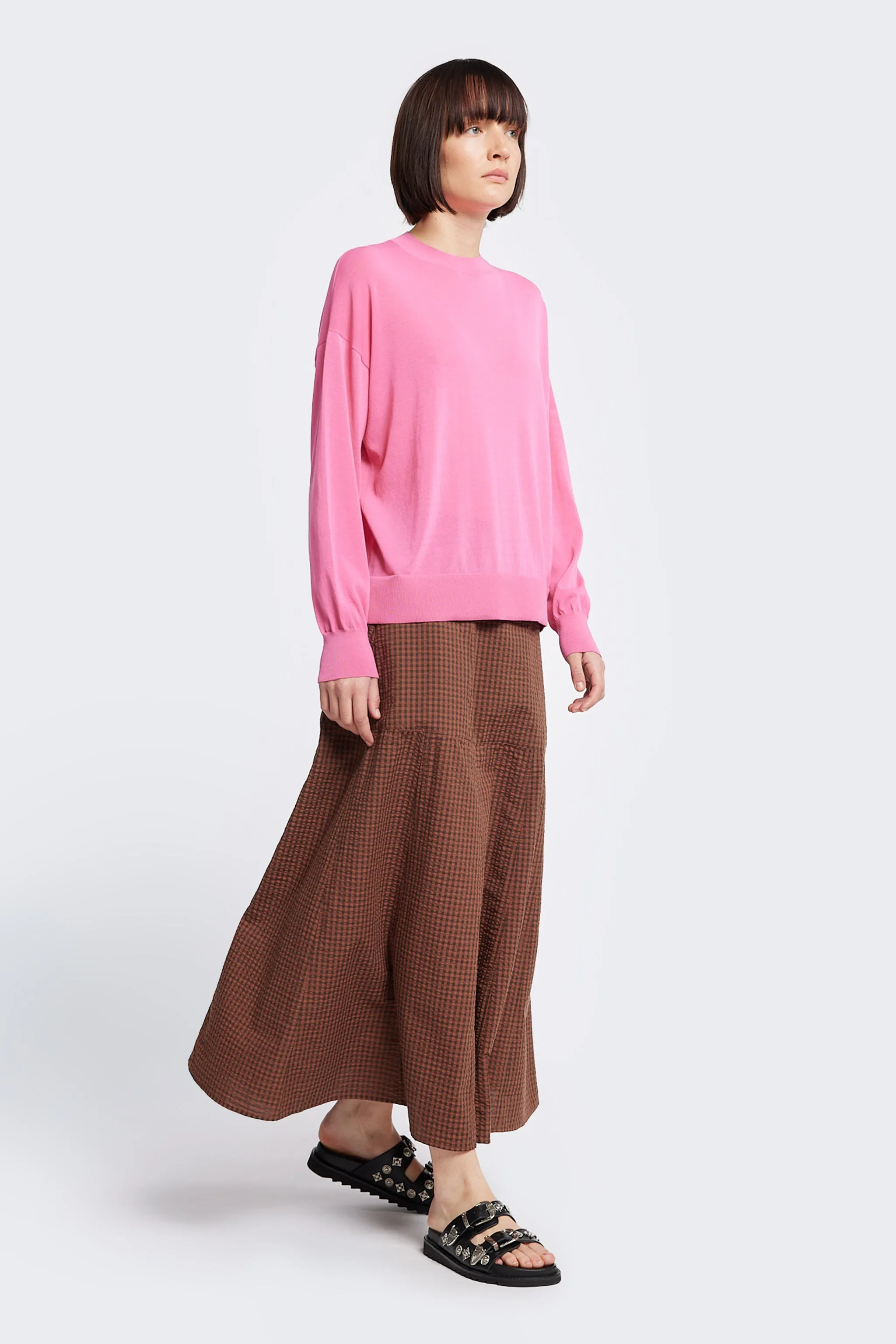 Aurum Sheer Sweater/Pullover Pink