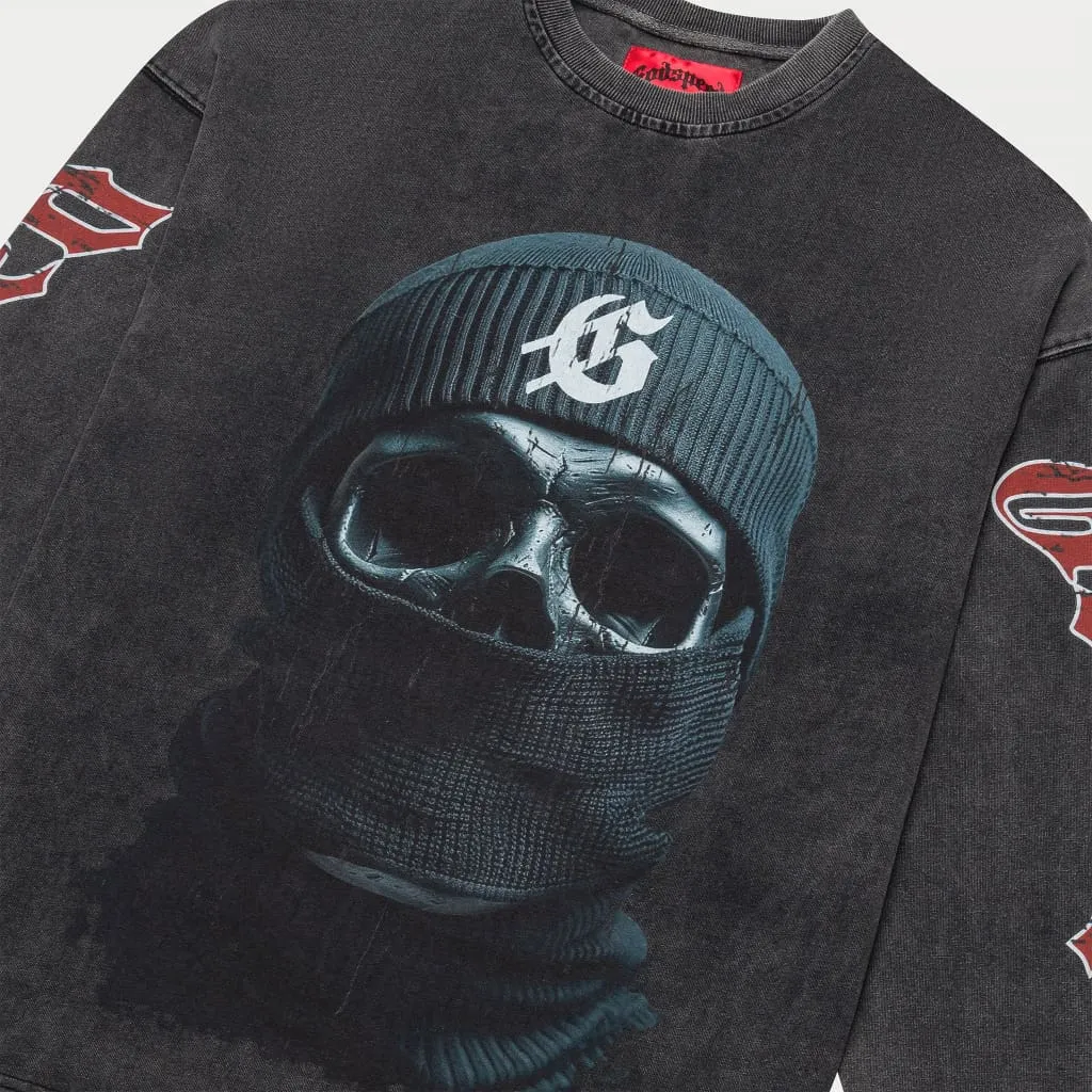 Balaclava Szn LS T-Shirt (Grey Wash)