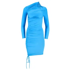 Balenciaga Ruched Stretch Jersey Dress. Size 34FR