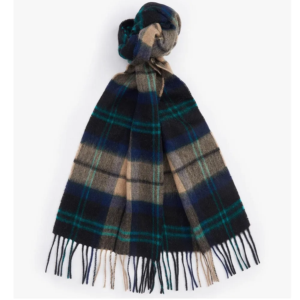 Barbour Tartan Scarf Green Loch One Size