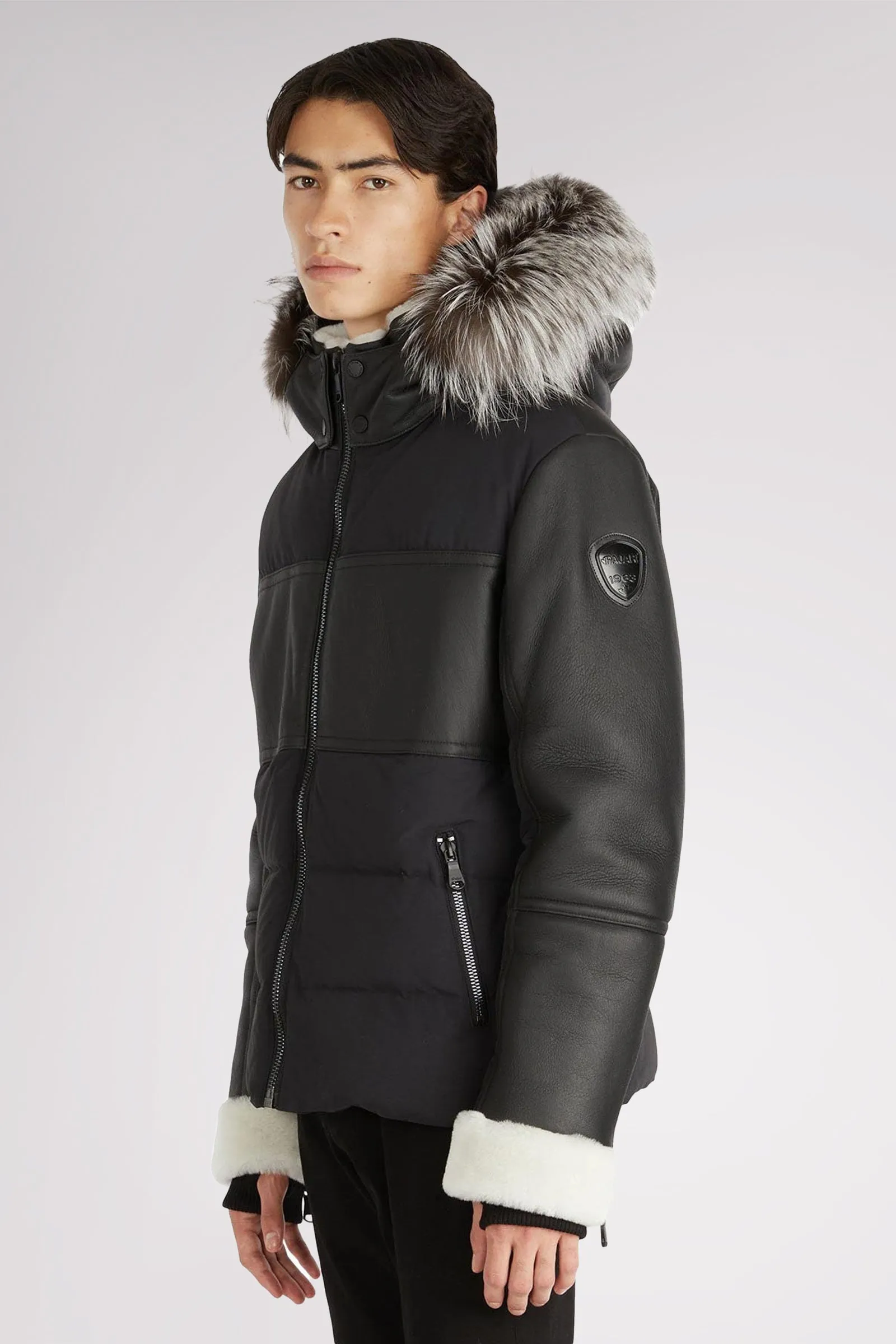 Bergen Men's Luxury Shearling Puffer