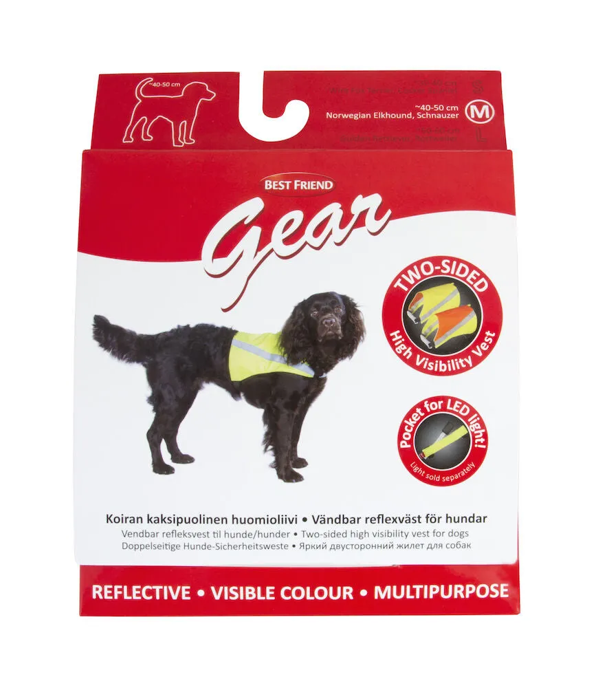 Best Friend dog high visibility vest