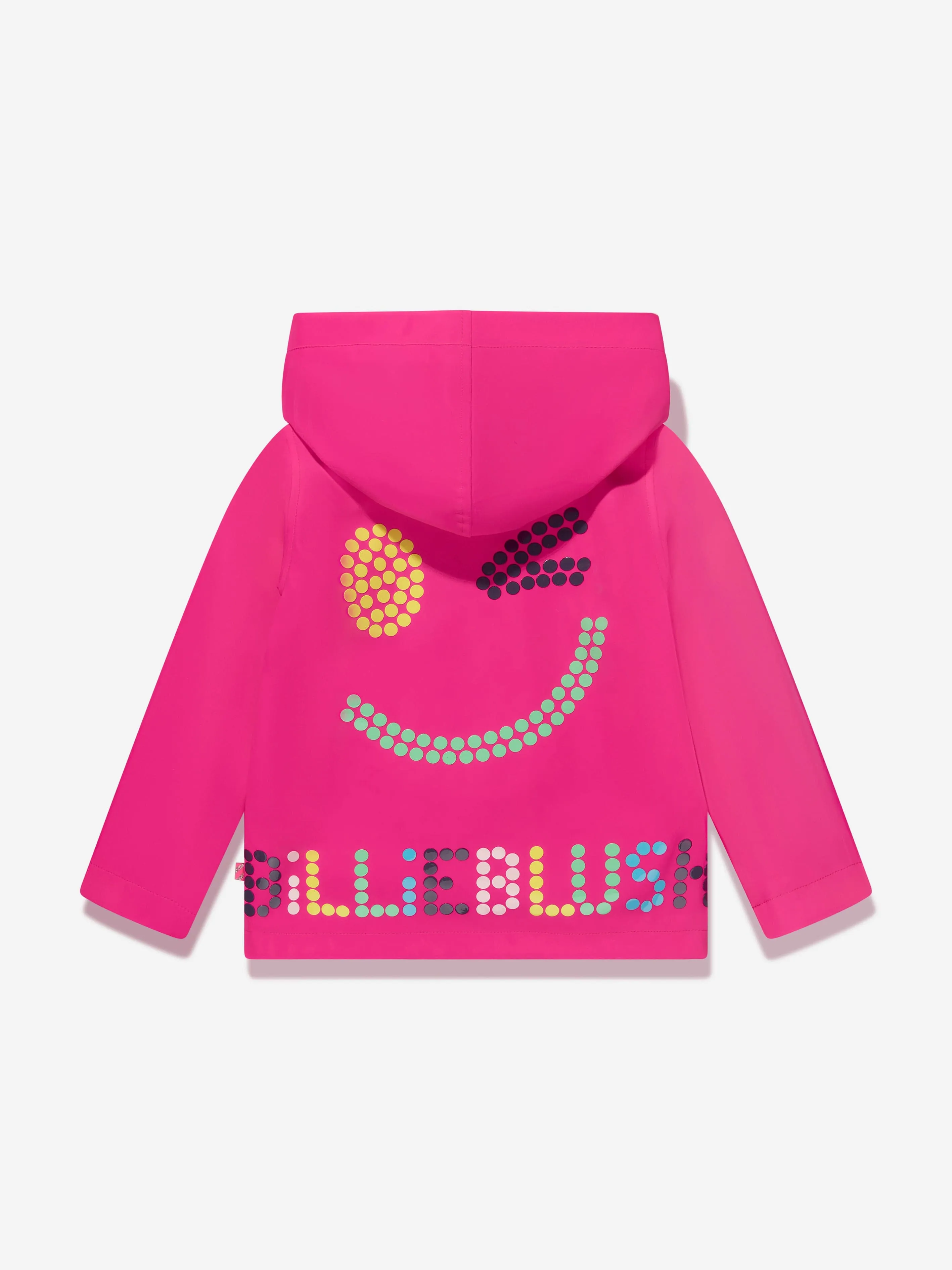 Billieblush Girls Hooded Raincoat in Pink