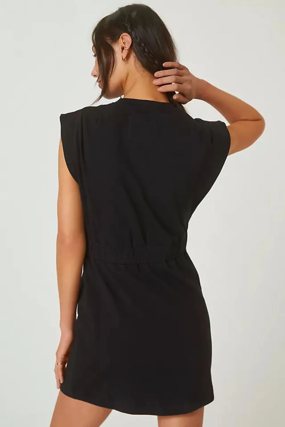 Black Midi Lounge Dress