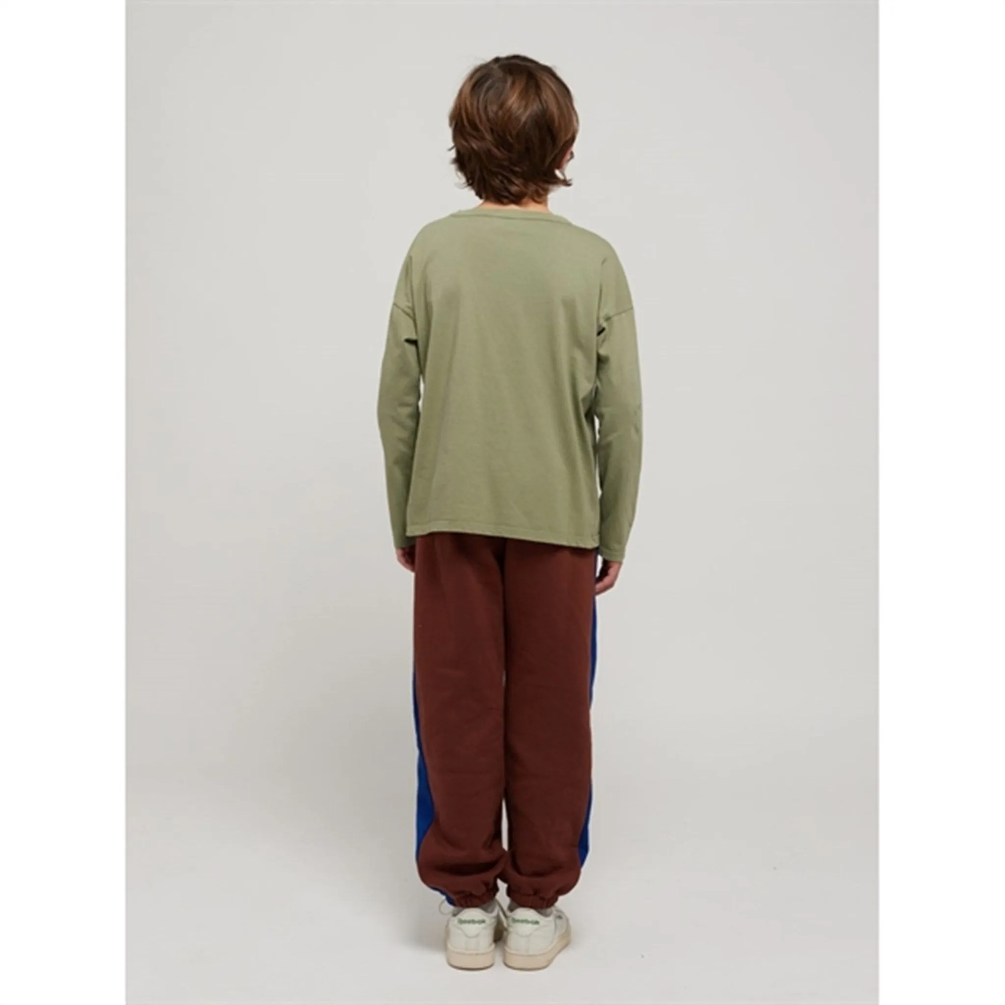 Bobo Choses Dark Brown B.C Label Sweatpants