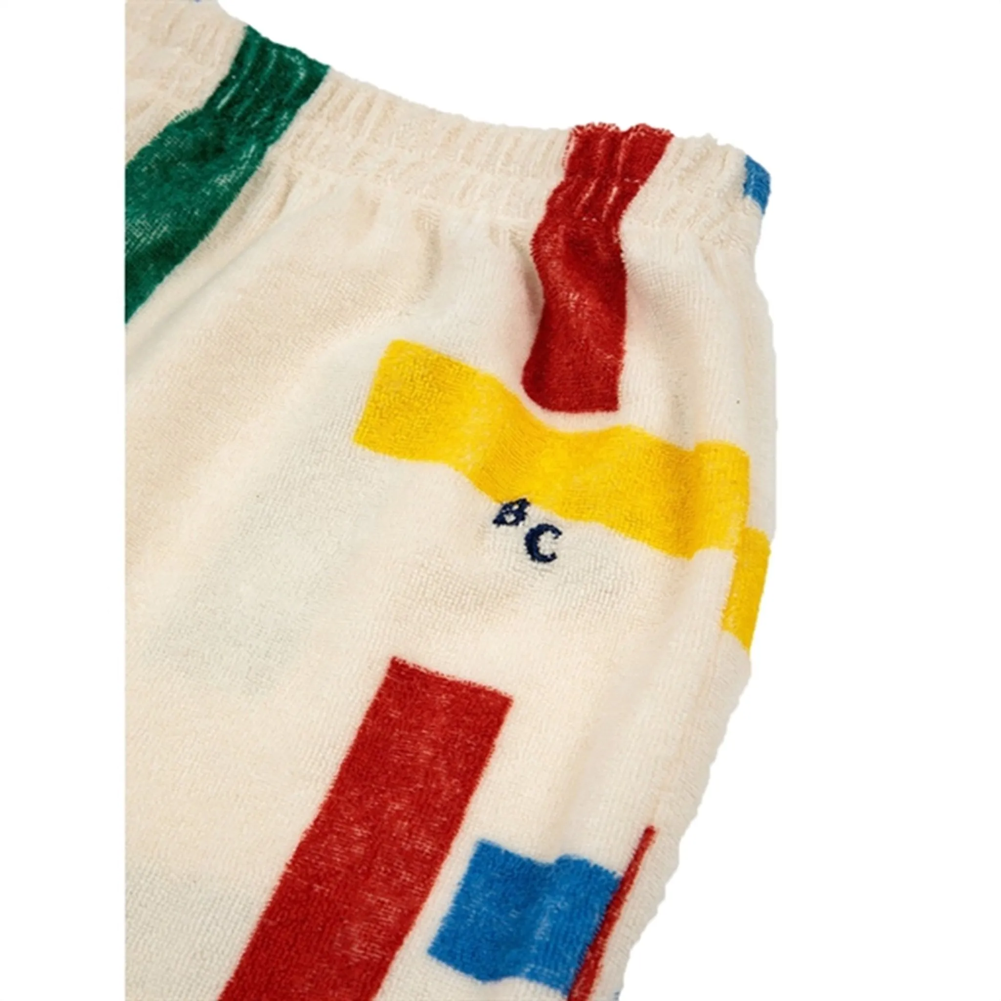 Bobo Choses White Multicolor Beacons All Over Sweatpants