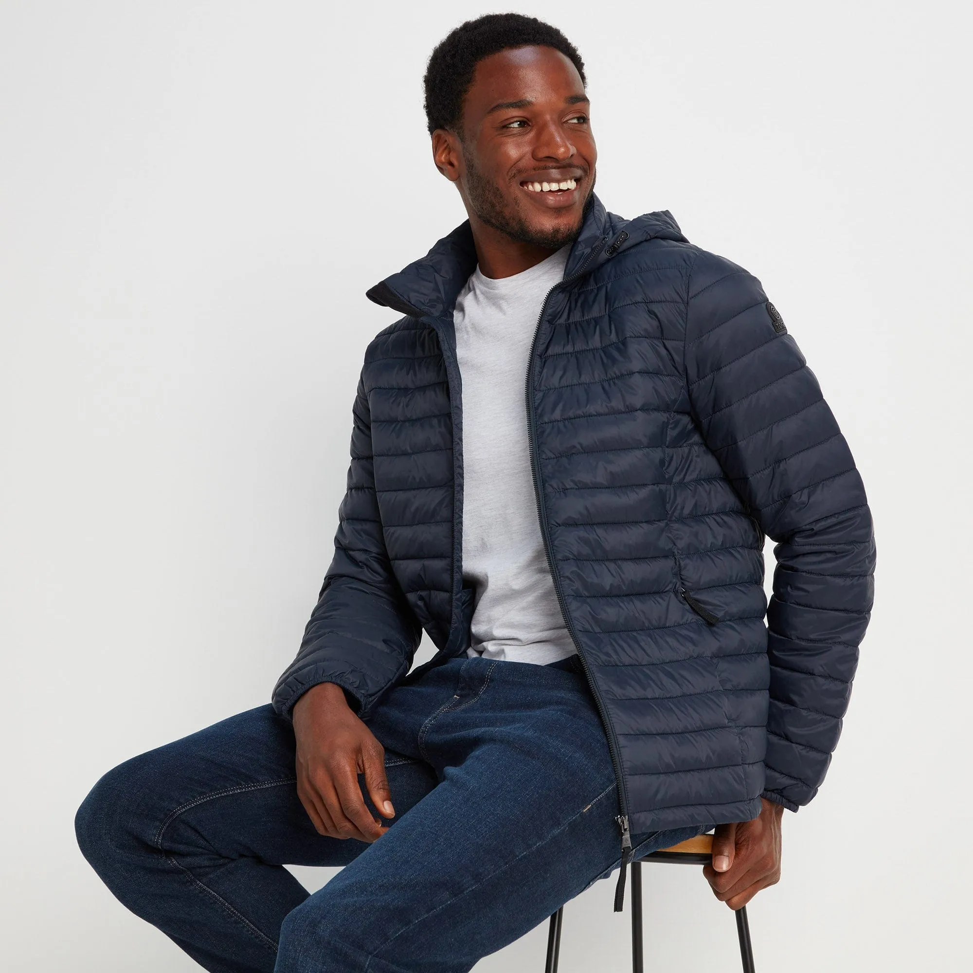 Bowburn Mens Padded Jacket - Dark Indigo