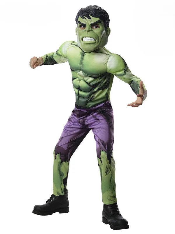 Boys Costume - Hulk Deluxe Costume