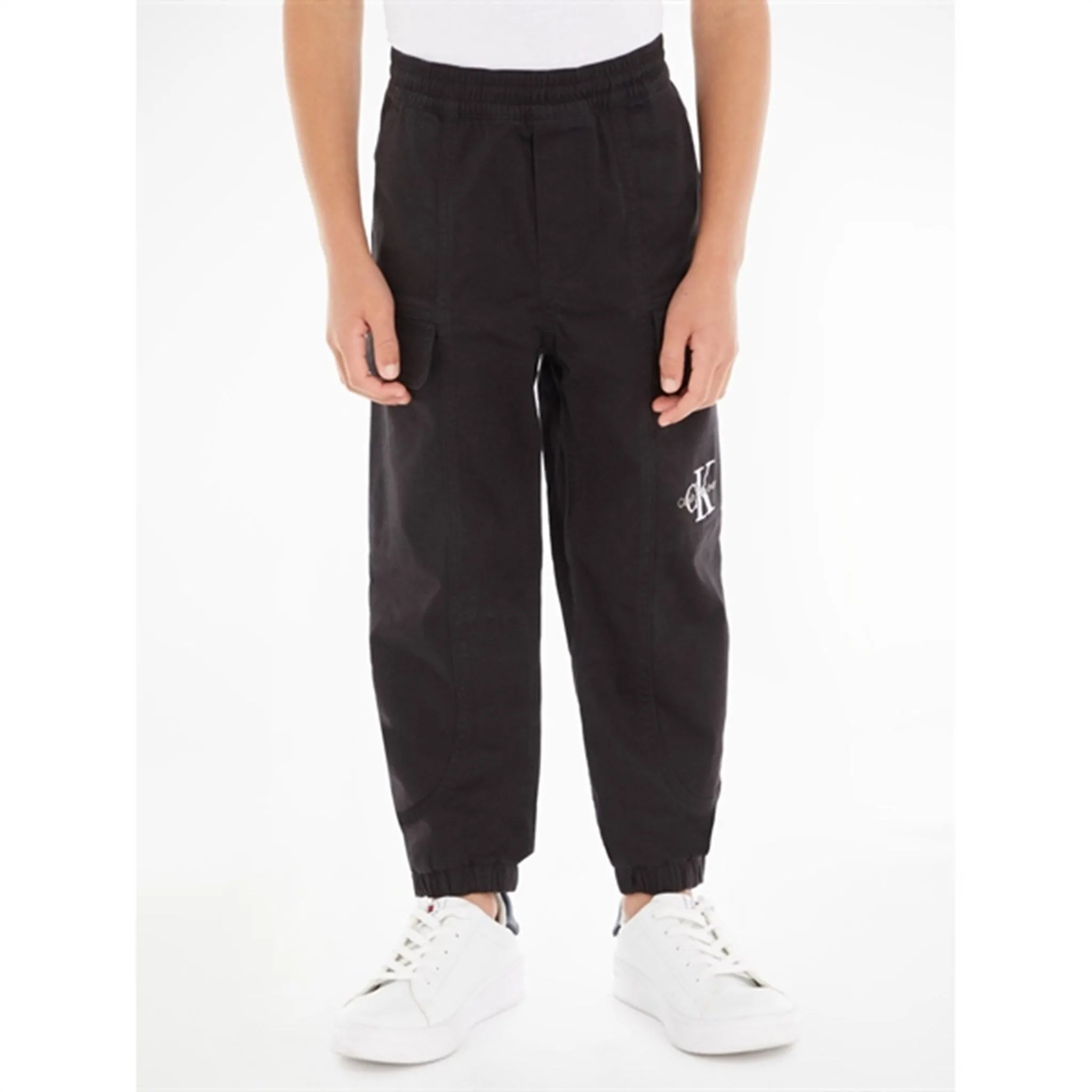 Calvin Klein Sateen Cargo Sweatpants Ck Black