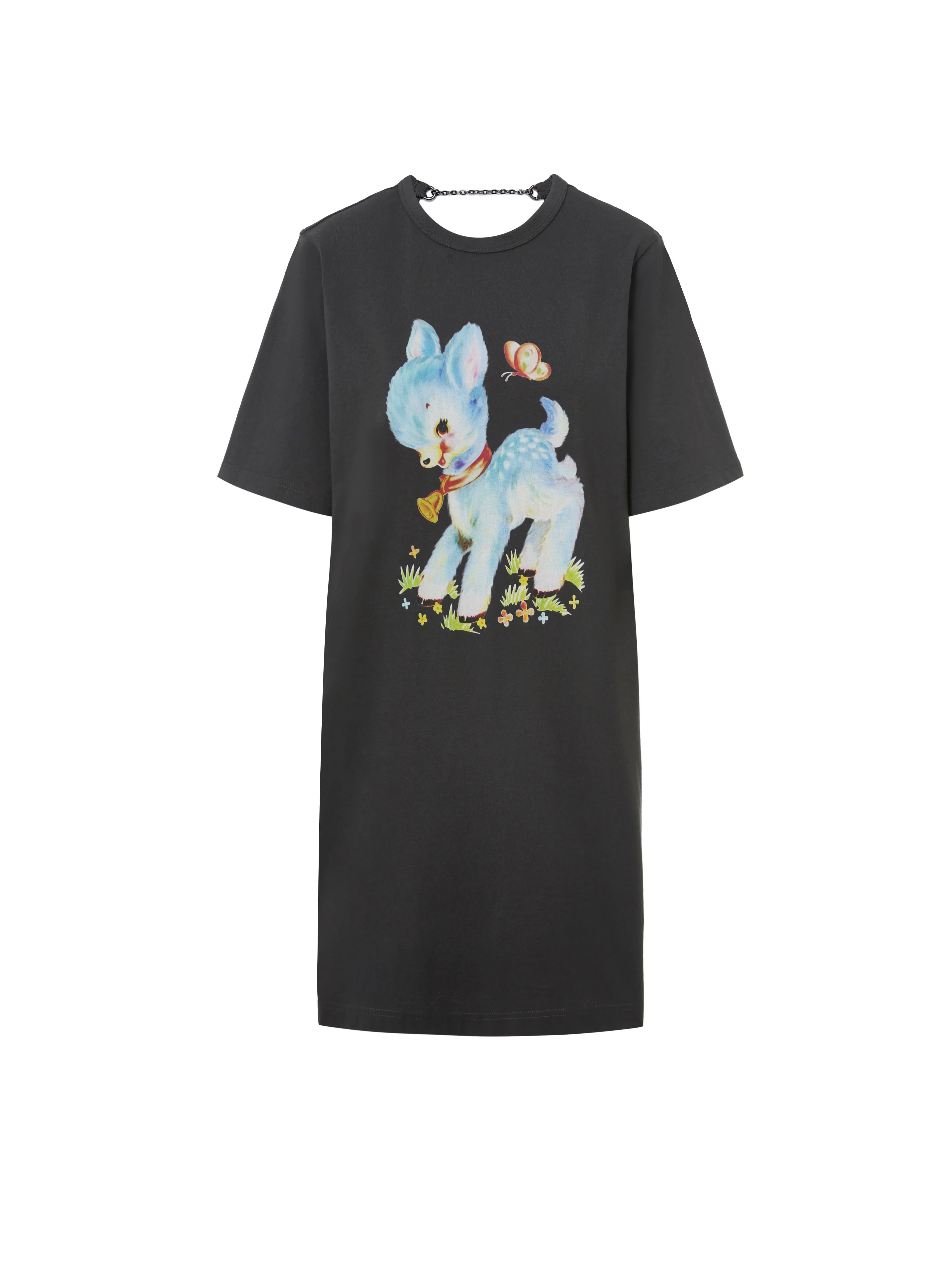 Cartoon Print T-shirt Dress