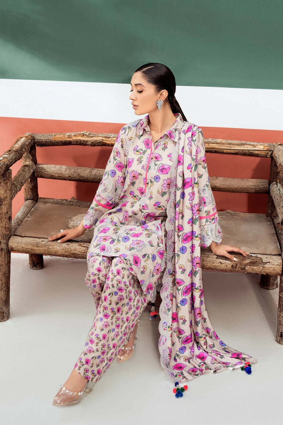 Charizma Aniq Embroidered Khaddar Collection 2023 – ANW-05