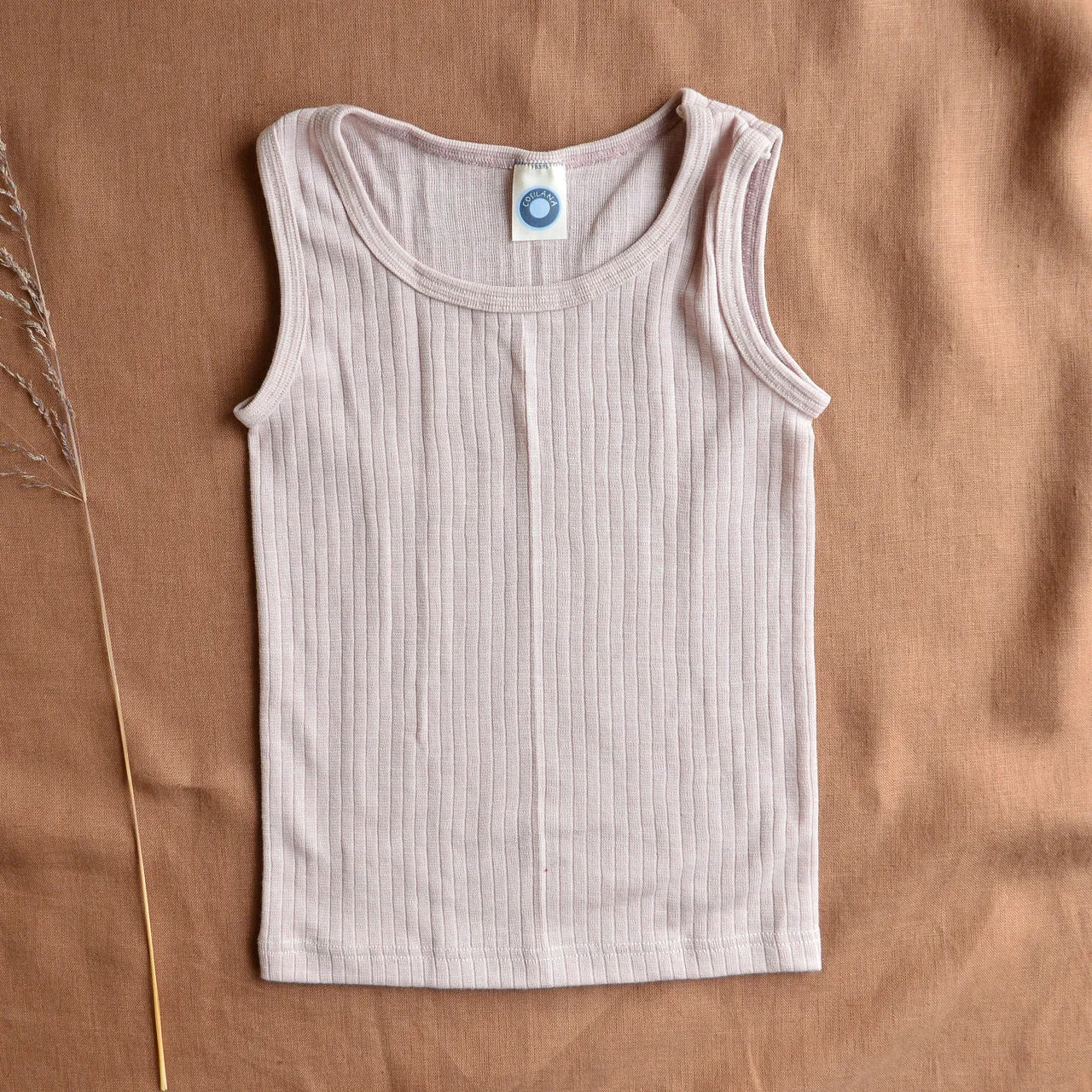 Child's Sleeveless Vest - Organic Cotton/Merino/Silk (1-12y)