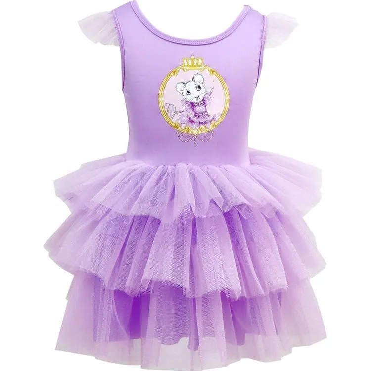 Claris The Secret Crown Fashion Dress in Lilac - Size 5-6 Years