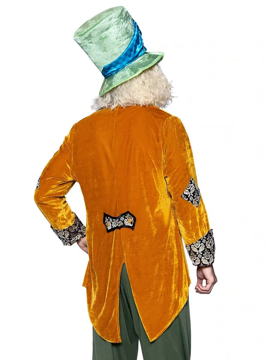 Classic Mad Hatter Deluxe Mens Wonderland Costume