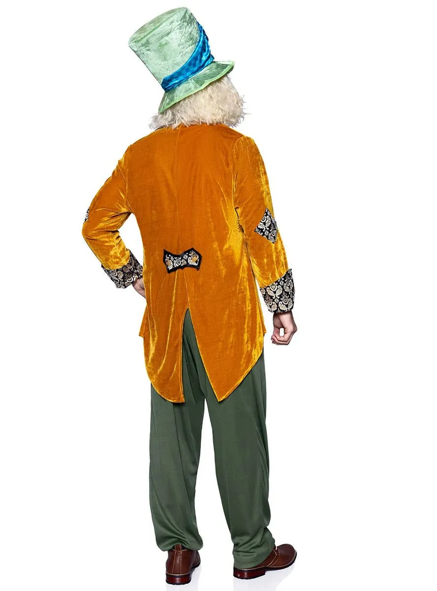 Classic Mad Hatter Deluxe Mens Wonderland Costume