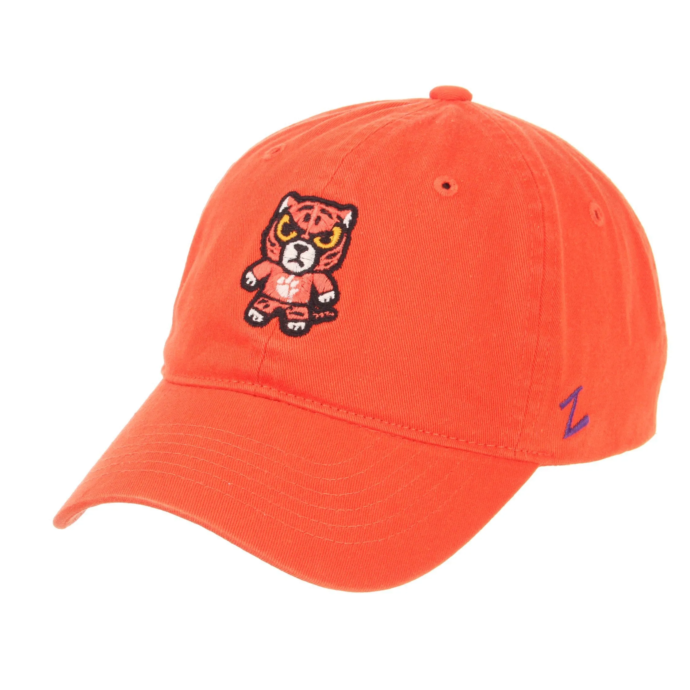 Clemson Tigers Zephyr Tokyodachi Shibuya Orange Adj. Slouch Hat Cap