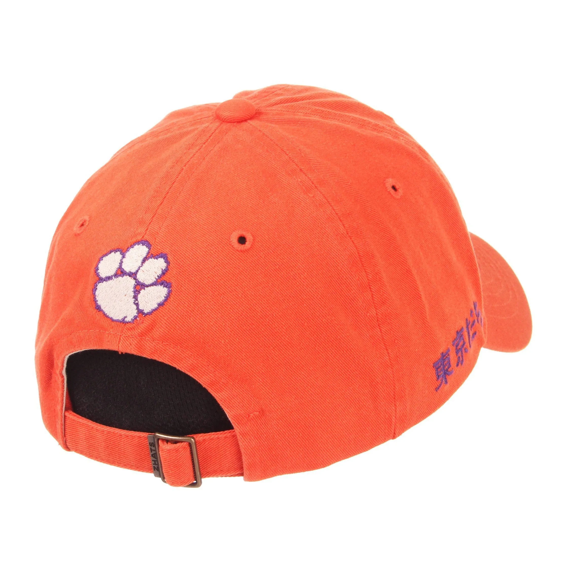 Clemson Tigers Zephyr Tokyodachi Shibuya Orange Adj. Slouch Hat Cap