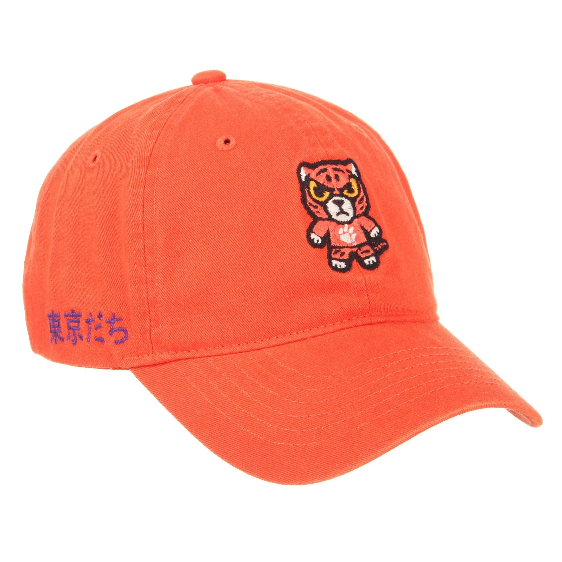 Clemson Tigers Zephyr Tokyodachi Shibuya Orange Adj. Slouch Hat Cap