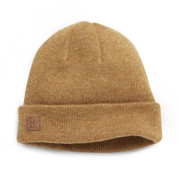 Coal Harbor Rib Knit Fisherman Beanie - Heather Mustard