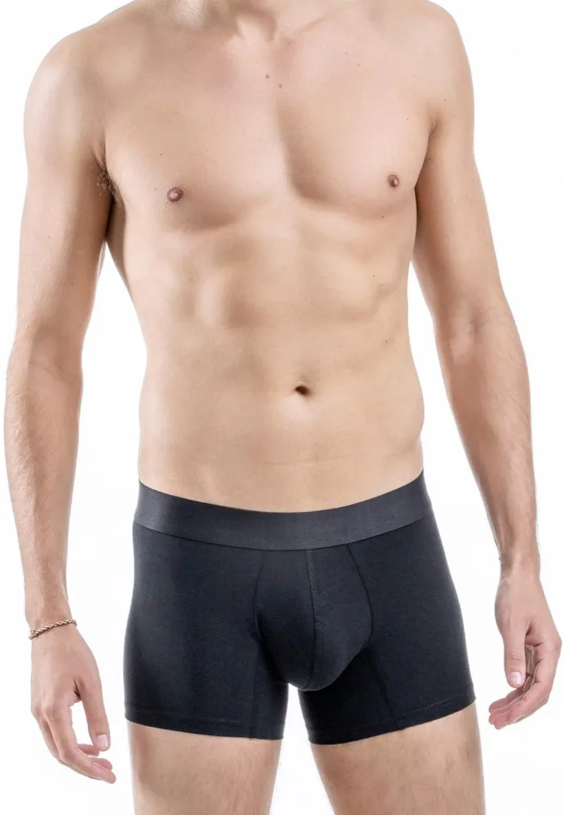 Comfyballs Black No Show Cotton Regular