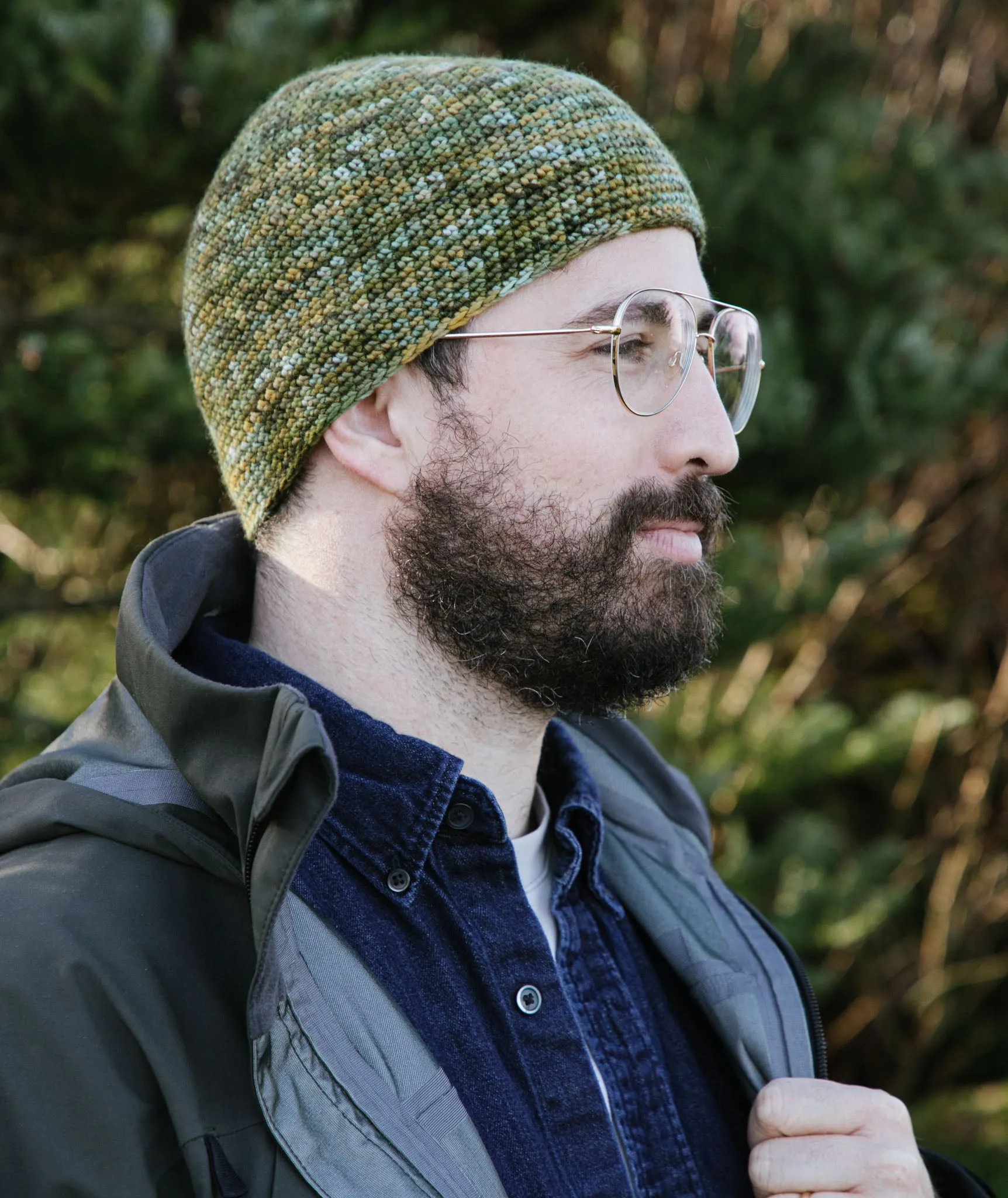 Crocheted Beanie & Cowl Using Manos Maxima