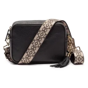 Crossbody Black (Baroque strap)