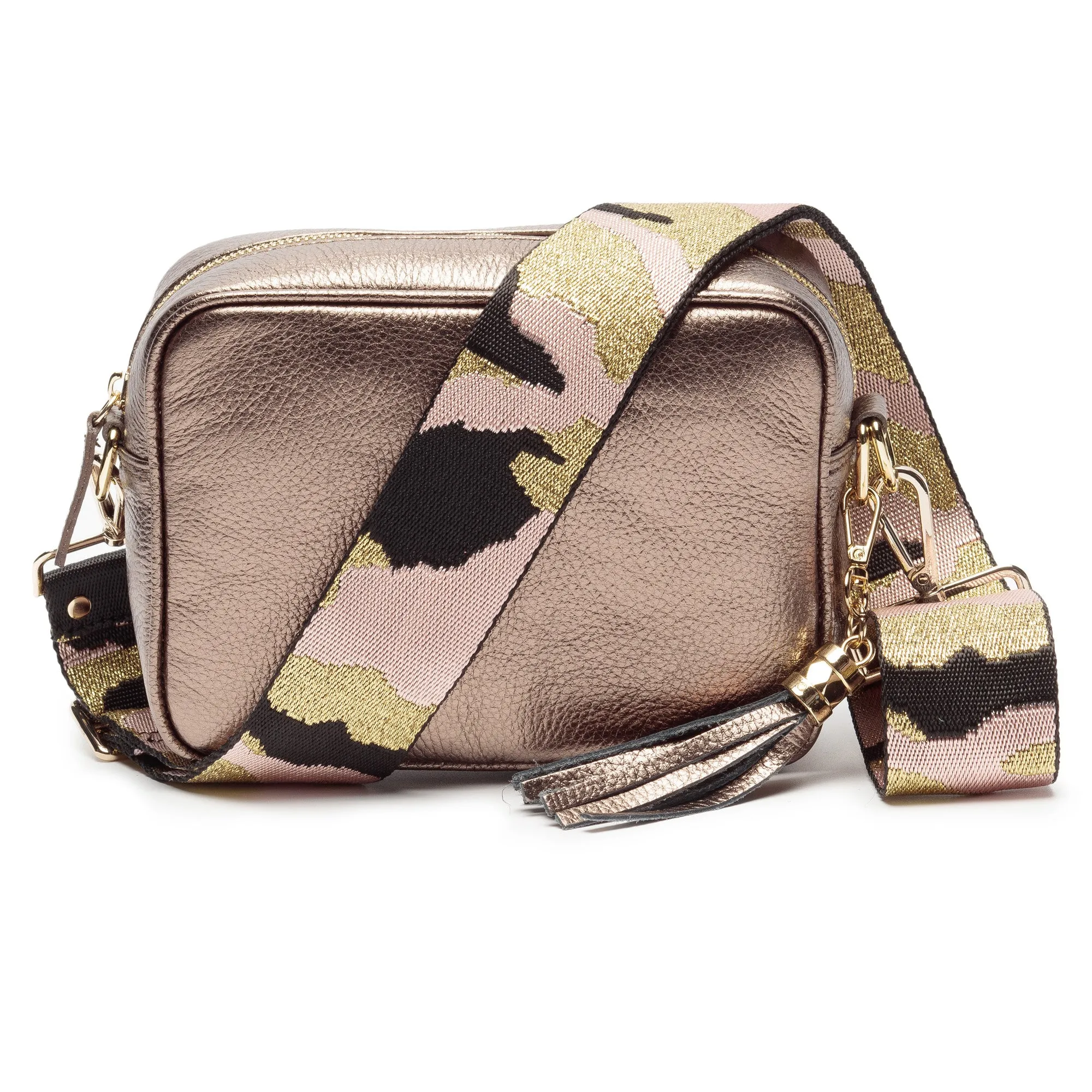 Crossbody Bronze (Pink Camouflage strap)