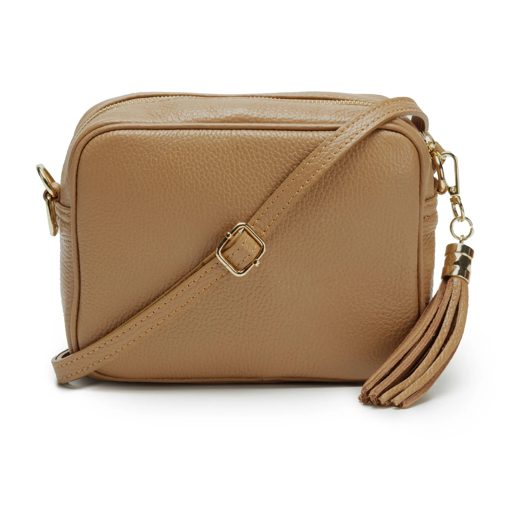 Crossbody Camel (Blue Diamond Strap)