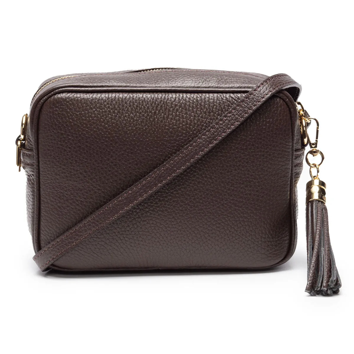 Crossbody Chocolate (Gold Chain Strap)