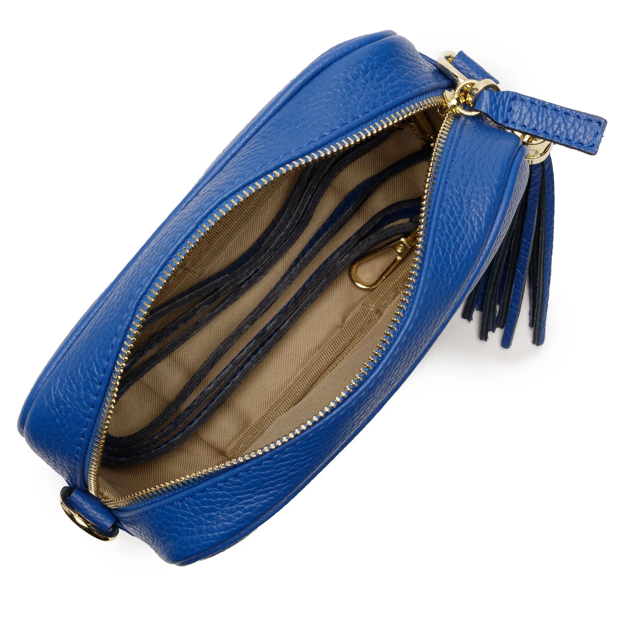 Crossbody Cobalt Blue (Baroque Strap)