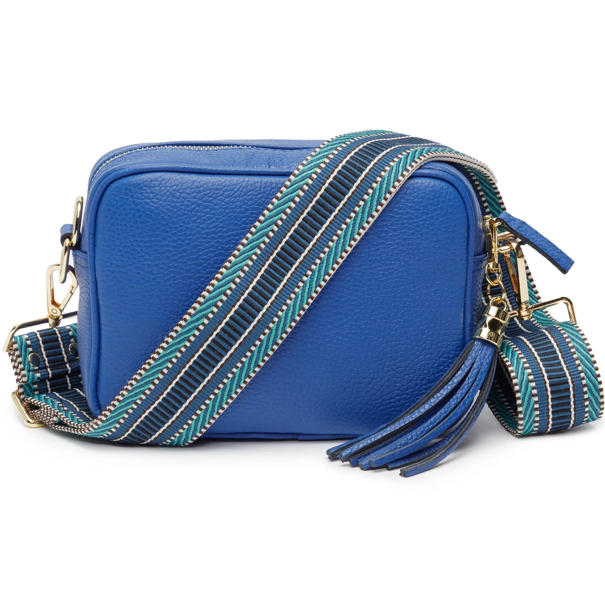 Crossbody Cobalt Blue (Blue Aztec Strap)