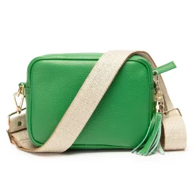 Crossbody Emerald (Gold Glam strap)