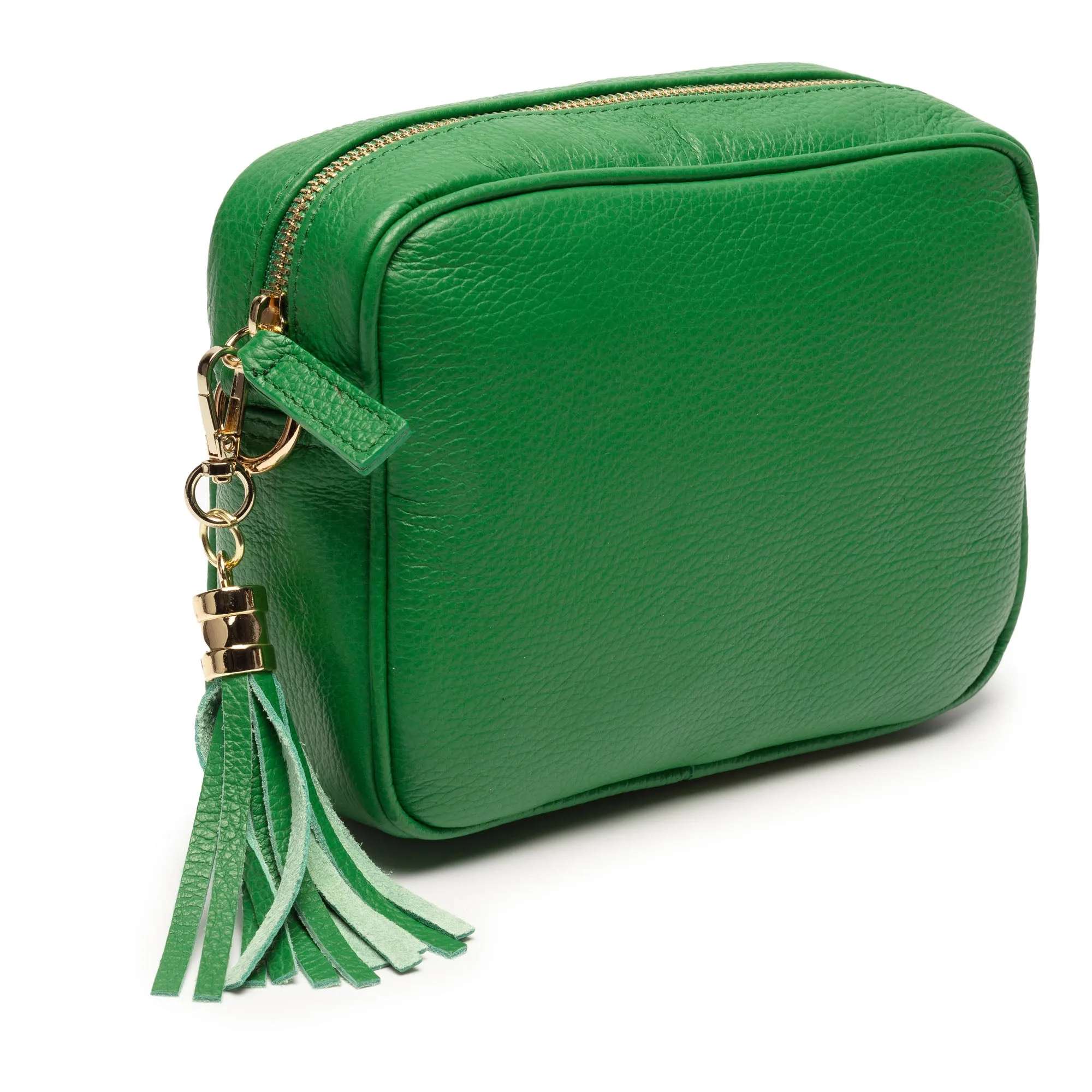 Crossbody Emerald (Gold Glam strap)